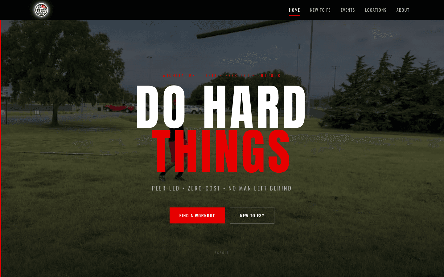 F3 Wichita homepage